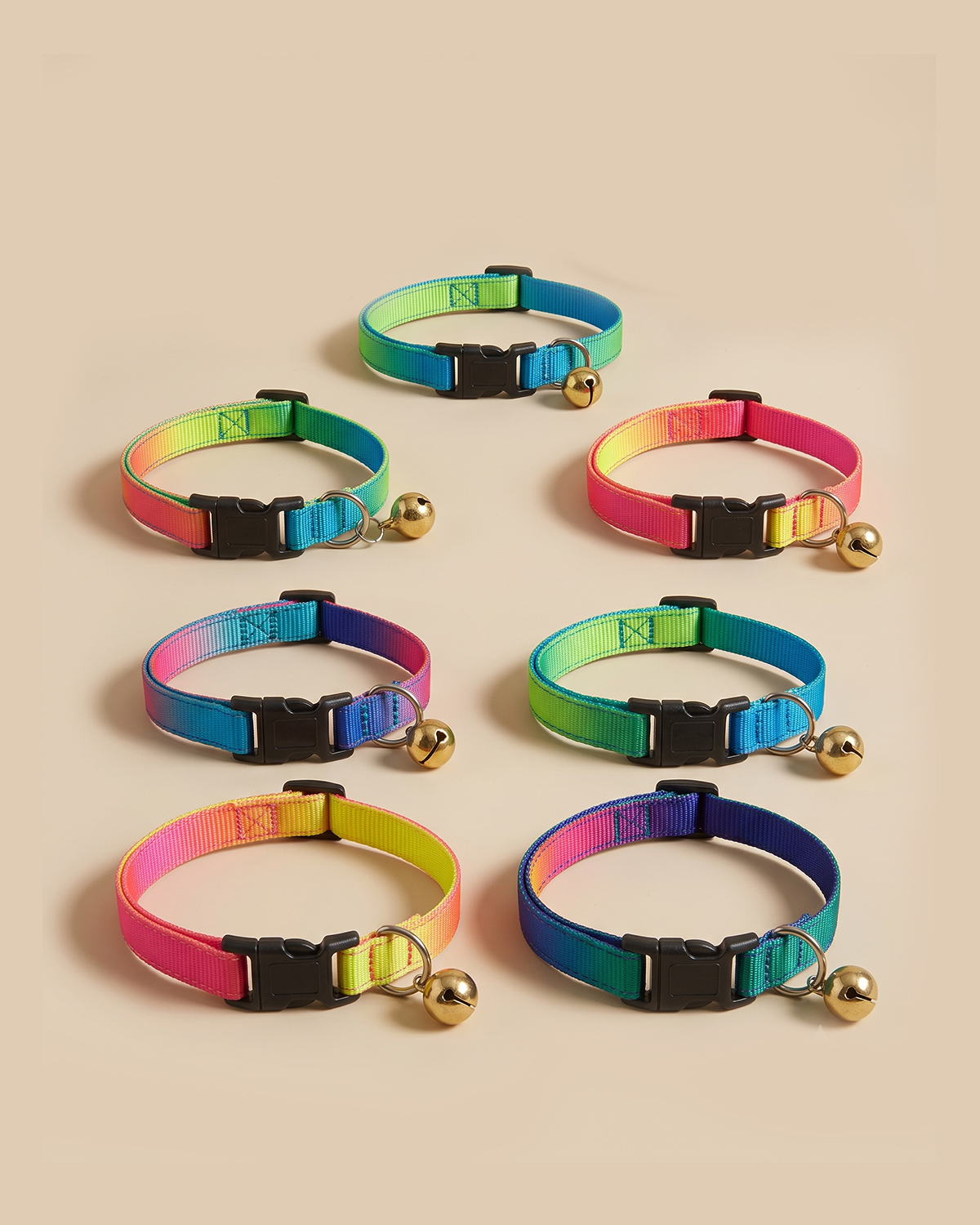 Collares para mascotas en degrade